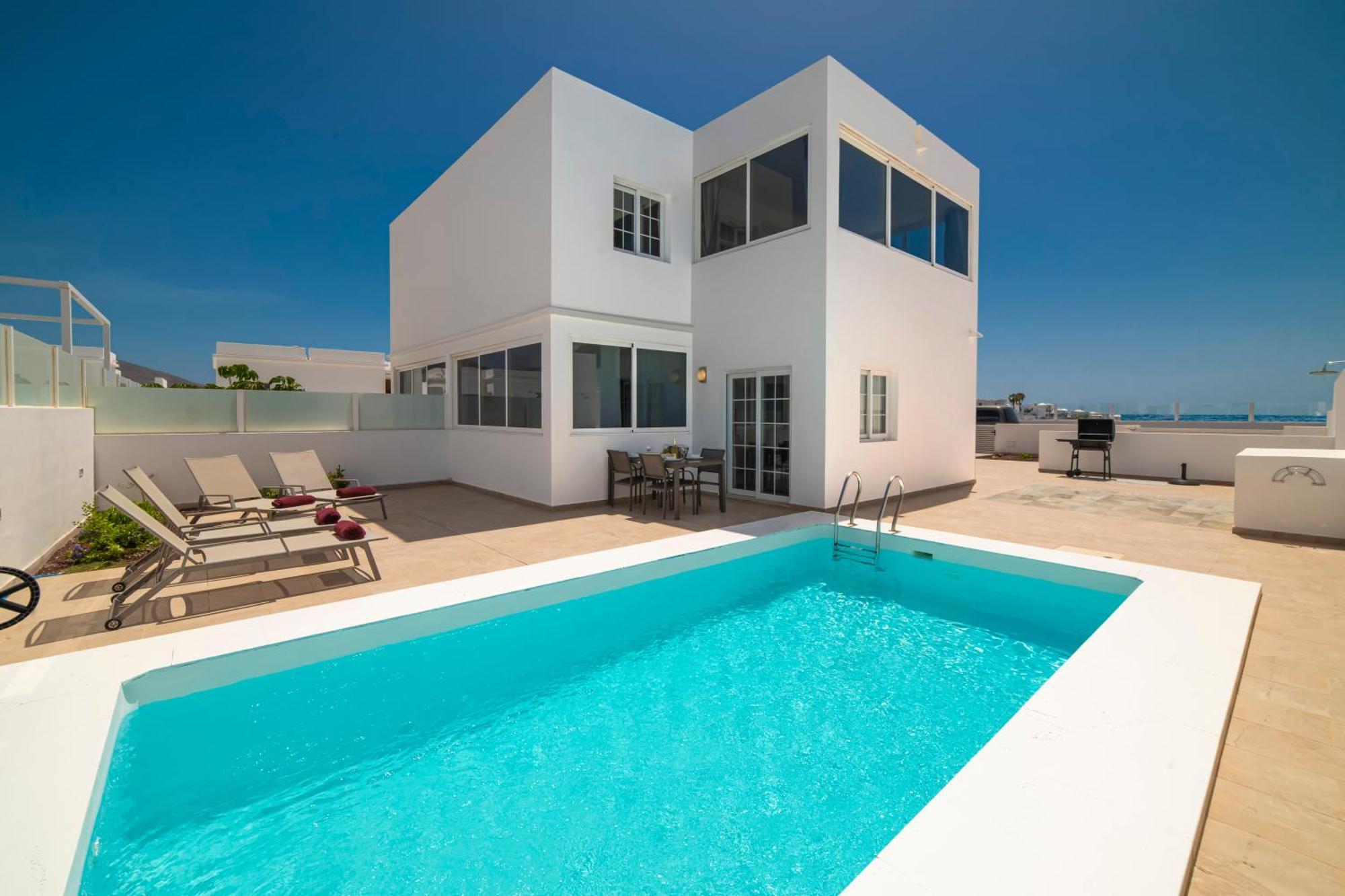 Villa Ocean Wave - Sea Views - Private Pool Playa Blanca  Exterior foto